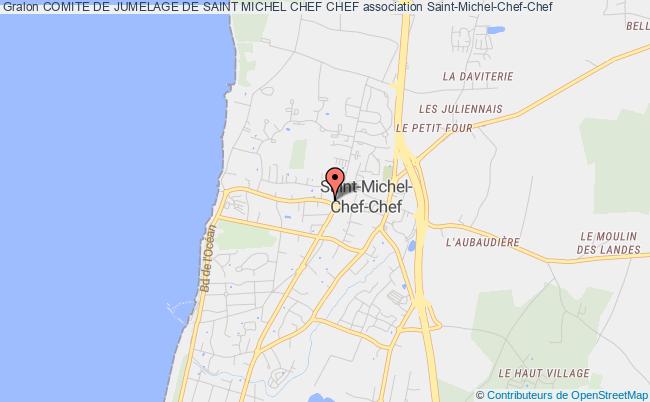 plan association Comite De Jumelage De Saint Michel Chef Chef Saint-Michel-Chef-Chef