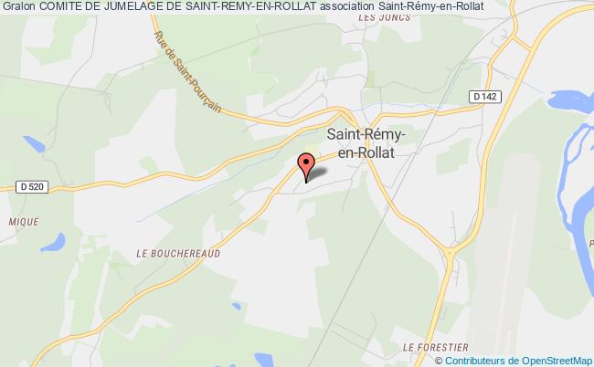 plan association Comite De Jumelage De Saint-remy-en-rollat Saint-Rémy-en-Rollat