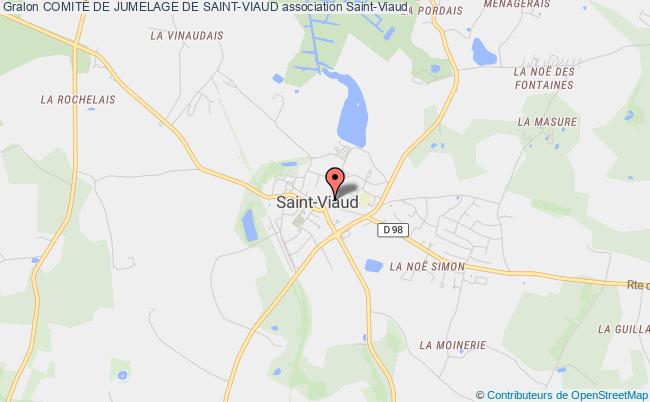 plan association ComitÉ De Jumelage De Saint-viaud Saint-Viaud