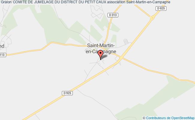 plan association Comite De Jumelage Du District Du Petit Caux Saint-Martin-en-Campagne