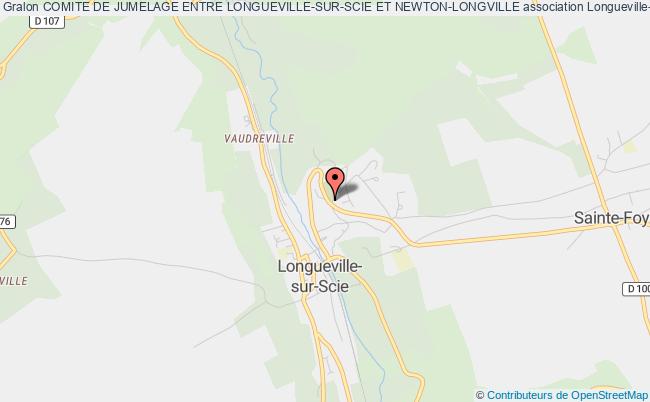 plan association Comite De Jumelage Entre Longueville-sur-scie Et Newton-longville Longueville-sur-Scie