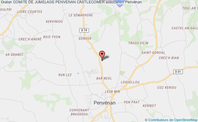 plan association Comite De Jumelage Penvenan Castlecomer 