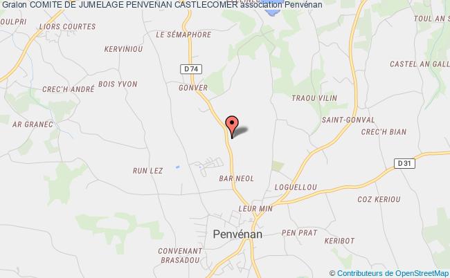 plan association Comite De Jumelage Penvenan Castlecomer Penvénan