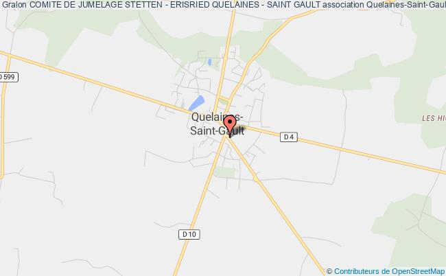 plan association Comite De Jumelage Stetten - Erisried Quelaines - Saint Gault Quelaines-Saint-Gault