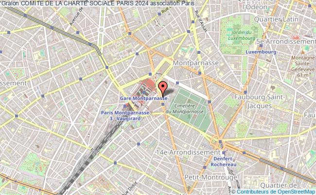 COMITE DE LA CHARTE SOCIALE PARIS 2024