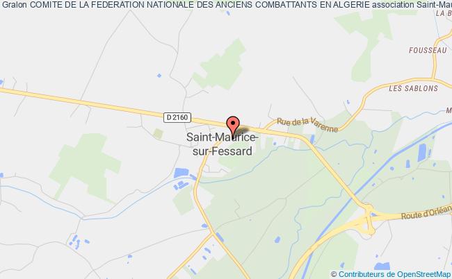 plan association Comite De La Federation Nationale Des Anciens Combattants En Algerie Saint-Maurice-sur-Fessard