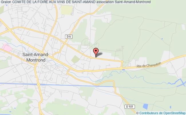 plan association Comite De La Foire Aux Vins De Saint-amand Saint-Amand-Montrond