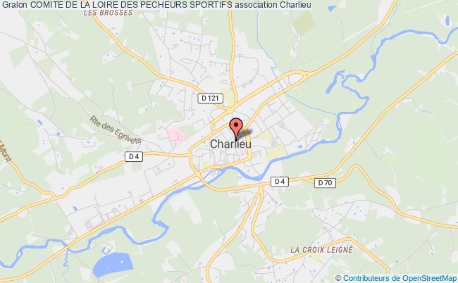plan association Comite De La Loire Des Pecheurs Sportifs Charlieu