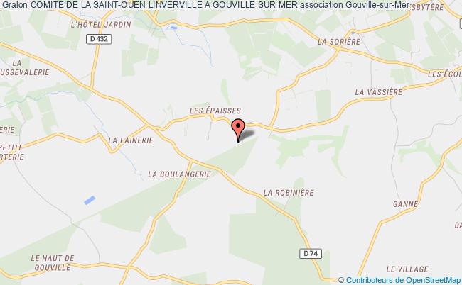 plan association Comite De La Saint-ouen Linverville A Gouville Sur Mer Gouville-sur-Mer