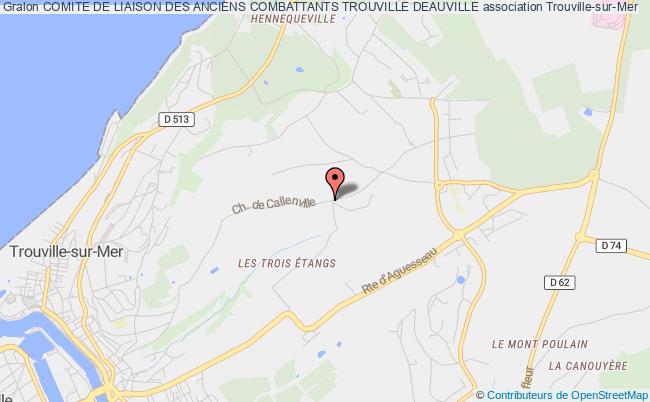 plan association Comite De Liaison Des Anciens Combattants Trouville Deauville Trouville-sur-Mer