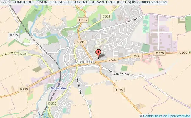 plan association Comite De Liaison Education Economie Du Santerre (clees) Montdidier