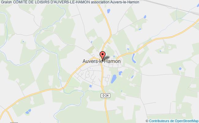 plan association ComitÉ De Loisirs D'auvers-le-hamon Auvers-le-Hamon