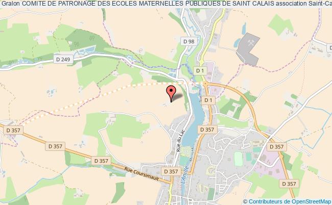 plan association Comite De Patronage Des Ecoles Maternelles Publiques De Saint Calais Saint-Calais