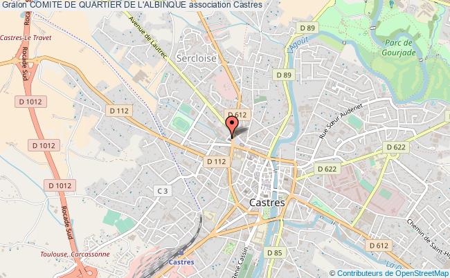 plan association Comite De Quartier De L'albinque Castres