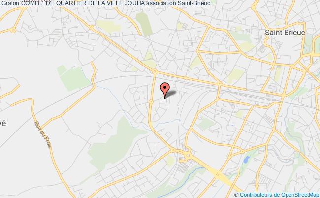 plan association Comite De Quartier De La Ville Jouha Saint-Brieuc