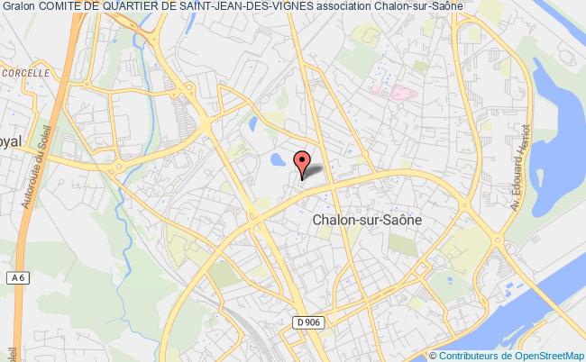 plan association Comite De Quartier De Saint-jean-des-vignes Chalon-sur-Saône