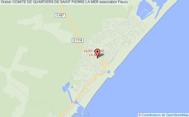 plan association Comite De Quartiers De Saint Pierre La Mer Fleury