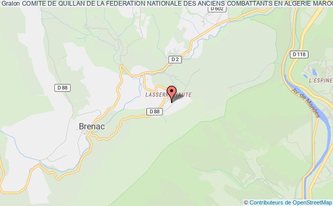 COMITE DE QUILLAN DE LA FEDERATION NATIONALE DES ANCIENS COMBATTANTS EN ALGERIE MAROC ET TUNISIE