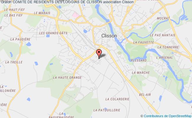 plan association Comite De Residents Des Loggias De Clisson Clisson
