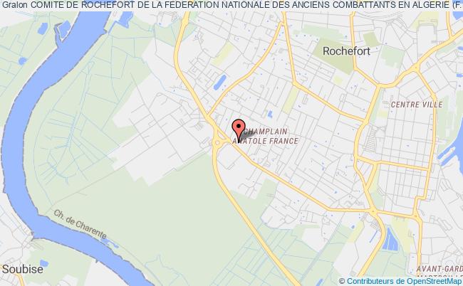plan association Comite De Rochefort De La Federation Nationale Des Anciens Combattants En Algerie (f.n.a.c.a.) Rochefort