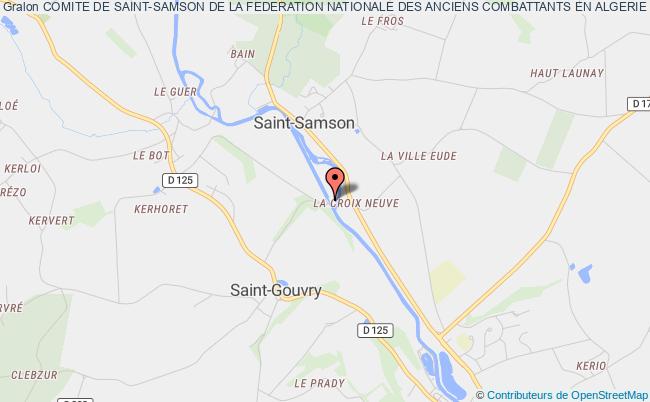 plan association Comite De Saint-samson De La Federation Nationale Des Anciens Combattants En Algerie Rohan