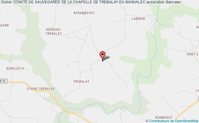 COMITÉ DE SAUVEGARDE DE LA CHAPELLE DE TREBALAY EN BANNALEC