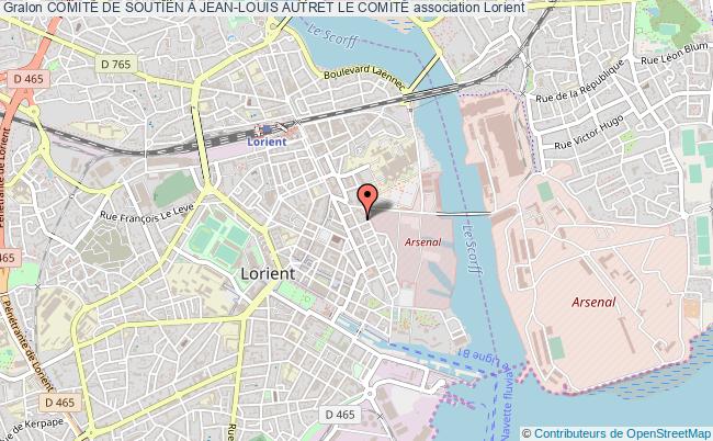 plan association ComitÉ De Soutien À Jean-louis Autret Le ComitÉ Lorient