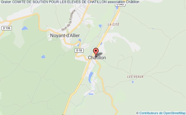 plan association Comite De Soutien Pour Les Eleves De Chatillon Châtillon