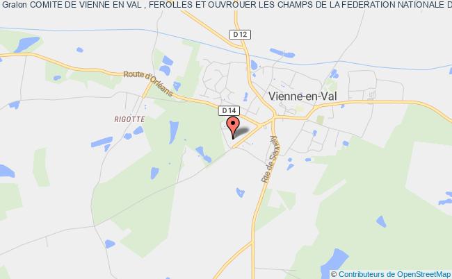 COMITE DE VIENNE EN VAL , FEROLLES ET OUVROUER LES CHAMPS DE LA FEDERATION NATIONALE DES ANCIENS COMBATTANTS D'ALGERIE