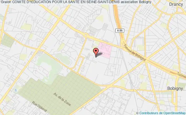 plan association Comite D?education Pour La Sante En Seine-saint-denis Bobigny