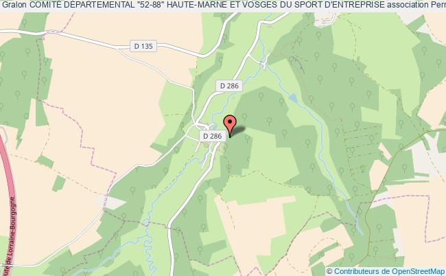 plan association ComitÉ DÉpartemental "52-88" Haute-marne Et Vosges Du Sport D'entreprise Vieux Moulins