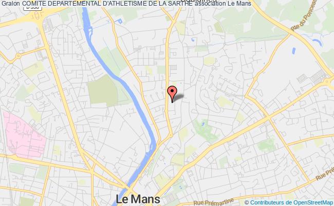 COMITE DEPARTEMENTAL D'ATHLETISME DE LA SARTHE