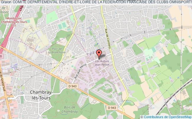 plan association Comite Departemental D'indre-et-loire De La Federation Francaise Des Clubs Omnisports (ffco) Saint-Avertin