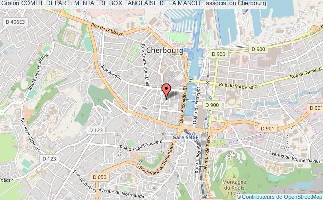 plan association Comite Departemental De Boxe Anglaise De La Manche Cherbourg-Octeville