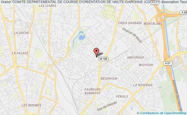 COMITE DEPARTEMENTAL DE COURSE D'ORIENTATION DE HAUTE-GARONNE (CDCO31)