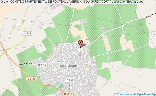 COMITE DEPARTEMENTAL DE FOOTBALL AMERICAIN DU GARD ( CDFA )