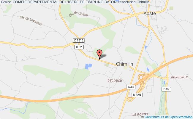 plan association Comite Departemental De L'isere De Twirling-baton Chimilin
