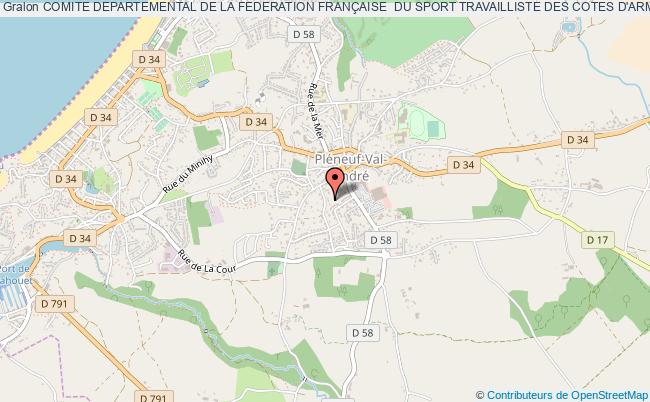 COMITE DEPARTEMENTAL DE LA FEDERATION FRANÇAISE  DU SPORT TRAVAILLISTE DES COTES D'ARMOR