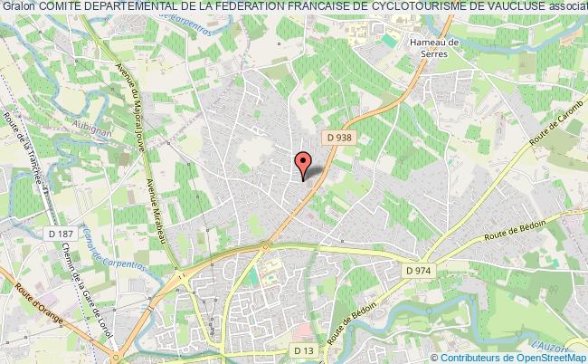 COMITE DEPARTEMENTAL DE LA FEDERATION FRANCAISE DE CYCLOTOURISME DE VAUCLUSE