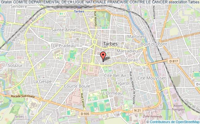 COMITE DEPARTEMENTAL DE LA LIGUE NATIONALE FRANCAISE CONTRE LE CANCER