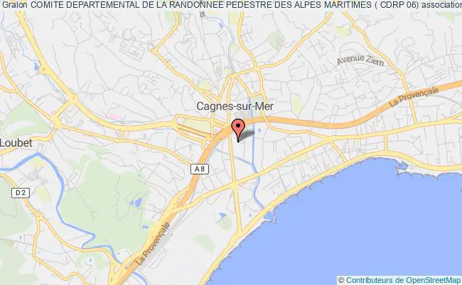 COMITE DEPARTEMENTAL DE LA RANDONNEE PEDESTRE DES ALPES MARITIMES ( CDRP 06)