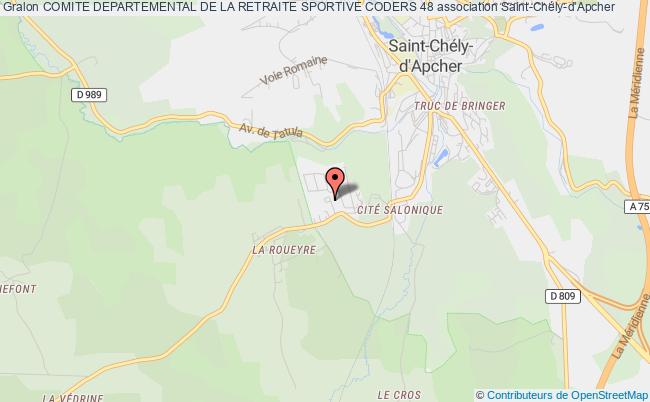 COMITE DEPARTEMENTAL DE LA RETRAITE SPORTIVE CODERS 48