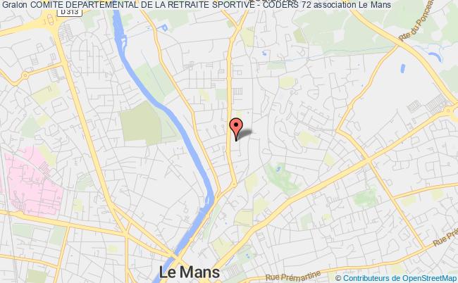 COMITE DEPARTEMENTAL DE LA RETRAITE SPORTIVE - CODERS 72