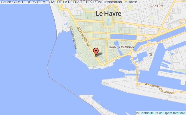 plan association Comite Departemental De La Retraite Sportive Havre