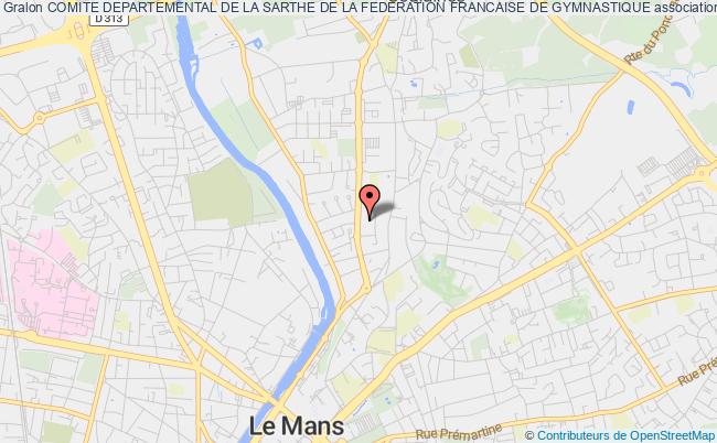 COMITE DEPARTEMENTAL DE LA SARTHE DE LA FEDERATION FRANCAISE DE GYMNASTIQUE