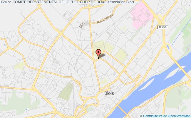 plan association Comite Departemental De Loir-et-cher De Boxe Blois