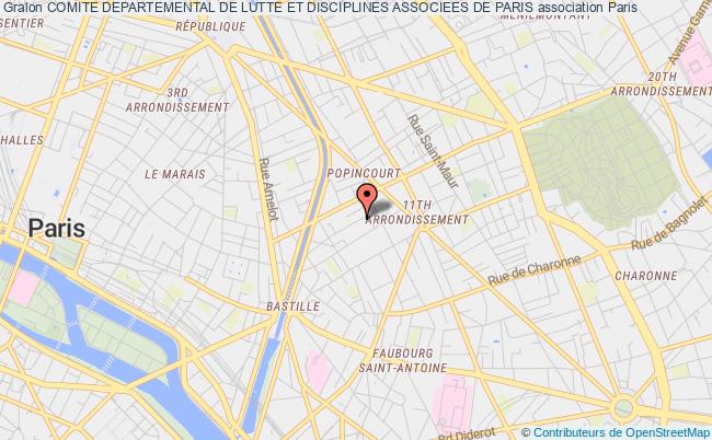 COMITE DEPARTEMENTAL DE LUTTE ET DISCIPLINES ASSOCIEES DE PARIS