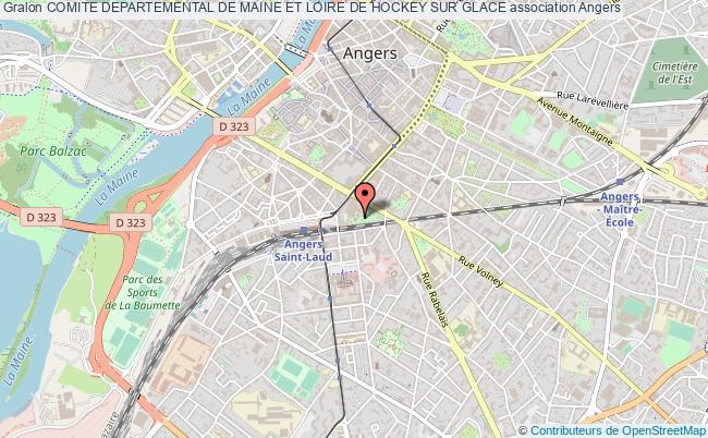 plan association Comite Departemental De Maine Et Loire De Hockey Sur Glace Angers