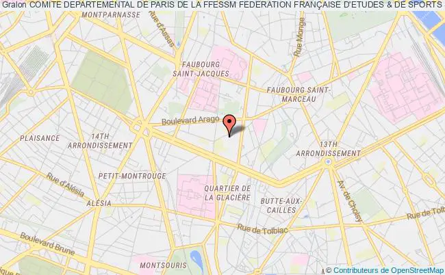 COMITE DEPARTEMENTAL DE PARIS DE LA FFESSM FEDERATION FRANÇAISE D'ETUDES & DE SPORTS SOUS MARINS