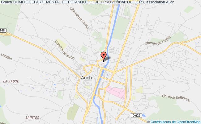 COMITE DEPARTEMENTAL DE PETANQUE ET JEU PROVENCAL DU GERS.